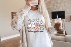 Just an egg-cited goose PNG Sublimation | Happy Easter Day P Product Image 2