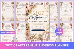 2027 Craft preener Business Planner Product Image 1