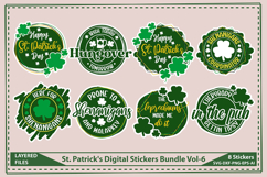 St. Patrick's Digital Stickers Bundle Product Image 1