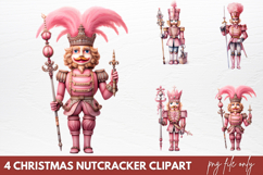Christmas Nutcracker Clipart PNG Product Image 1