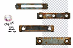 Rusty Things, Grunge, Metal, Ephemera, PNG, Clipart Product Image 1