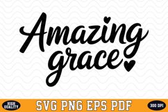 Amazing grace SVG Design | SVG Cut files Product Image 1