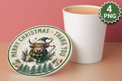 Thank you Stickers, Christmas stickers, Stickers Product Image 2