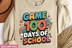 Game On 100 Days of School PNG, Product Image 2