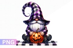 Halloween Gnome Sublimation, Clipart PNG Design Product Image 1