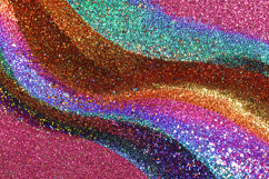 Glitter background with swirling rainbow hues and sparkles Product Image 1