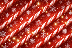 A vibrant and festive holiday background featuring a pattern Product Image 1