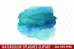 Watercolor Splash Clipart Bundle Product Image 2