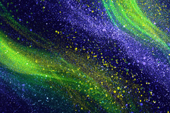 Swirling patterns of green, blue, and purple hues Product Image 1