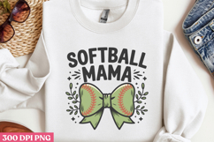 Softball mama PNG, Game Day Baseball Sublimation PNG Product Image 2