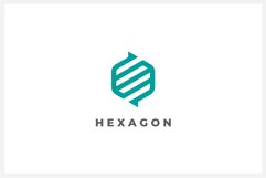 Hexagon Arrows logo design vector template Product Image 1