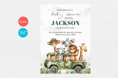 Baby Shower Invitation Template 179 Product Image 1
