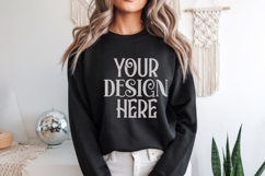 Gildan 18000 Crewneck Lifestyle Mockup, Gildan 18000 Mockup Product Image 1