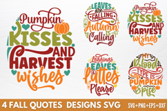 Fall Quotes Designs SVG Product Image 1