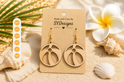 Summer Earrings Laser Cut SVG Bundle Product Image 2