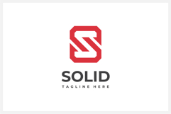 Solid - Letter S Logo Design Vector Template Product Image 1