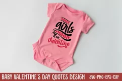 Sorry girls mommy is my valentine SVG Product Image 2