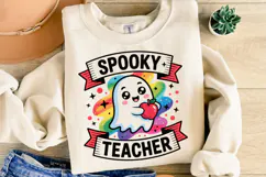 Spooky Teacher Svg | Halloween Svg | Shirt Svg Product Image 2