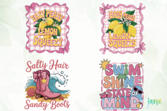 Retro Summer Png Clipart Product Image 1