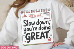 Daily Reminder PNG, Daily Reminder Sublimation PNG Product Image 1