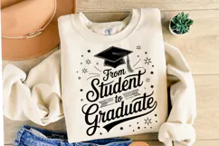 From Student to Graduate svg | Graduation Svg | Shirt Svg Product Image 2