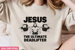 JESUS THE ULTIMATE PNG, Jesus Sublimation PNG Product Image 1