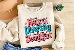 Neuro Diversity is Beautiful Svg | Svg Cut File | Shirt Svg Product Image 2