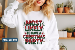 Christmas quotes sublimation PNG Design, Christmas PNG Product Image 1