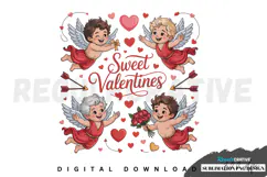 Valentine Heart PNG, Valentine's Day Sublimation PNG Product Image 1