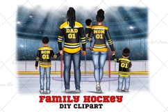 Hockey Family clipart: &quot;HOCKEY CLIPART&quot; Hockey jerseys PNG Product Image 1