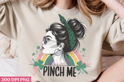 Pinch Me PNG, St Patricks Day Sublimation PNG Product Image 2