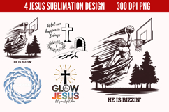 Jesus Sublimation PNG Product Image 1