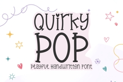Quirky Pop Cute Playful Handwritten Font Product Image 1