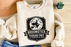 Broomstick Parking Only Svg | Halloween Svg | Shirt Svg Product Image 2