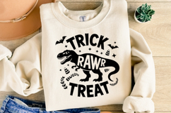 Trick Rawr Treat Svg | Halloween Svg | Shirt Svg Product Image 2