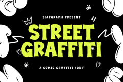 Street Graffiti - Comic Graffiti Font Product Image 1