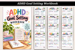 ADHD Goal Setting Workbook Product Image 1