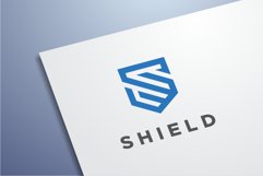 Shield Letter S logo template Product Image 1
