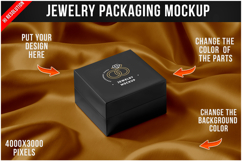 Luxurious Jewelry Packaging Mockup Product Image 1