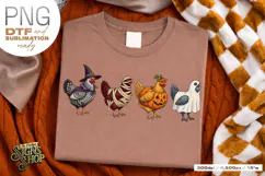 Halloween Chicken DTF PNG Product Image 7