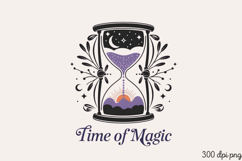 Time of Magic PNG, Magic and Celestial Sublimation P Product Image 1