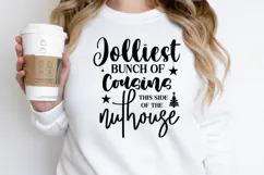 Christmas Jolliest Bunch Of Cousins SVG Product Image 2