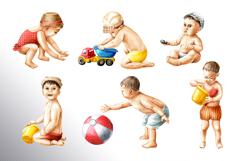 Kids on the beach Product Image 2