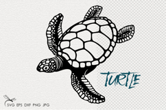 Turtle svg files for cricut Product Image 1