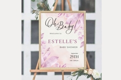 Baby Shower Welcome Template 75 Product Image 2