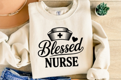 Blessed Nurse svg | Svg Cut Files | Shirt Svg Product Image 1