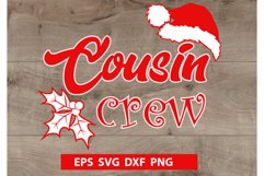 Cousin crew eps png dxf svg cut file sublimation print Product Image 2