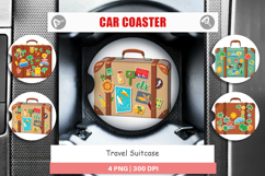 Car Coaster Travel Suitcase Product Image 1