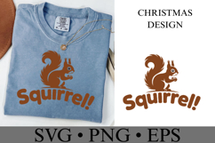 Squirrel Svg | Christmas svg | Shirt Svg Product Image 1