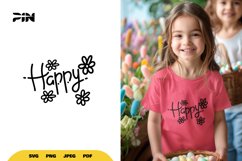 Happy SVG - Happy Clipart Product Image 1